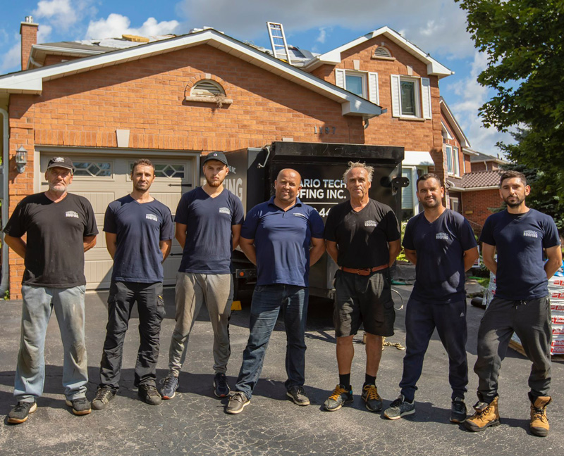 Ontario Tech Roofers Crew
